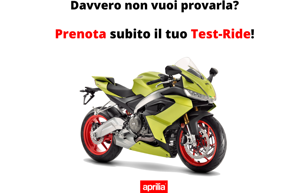 Ad Agosto regalati il brivido Aprilia!