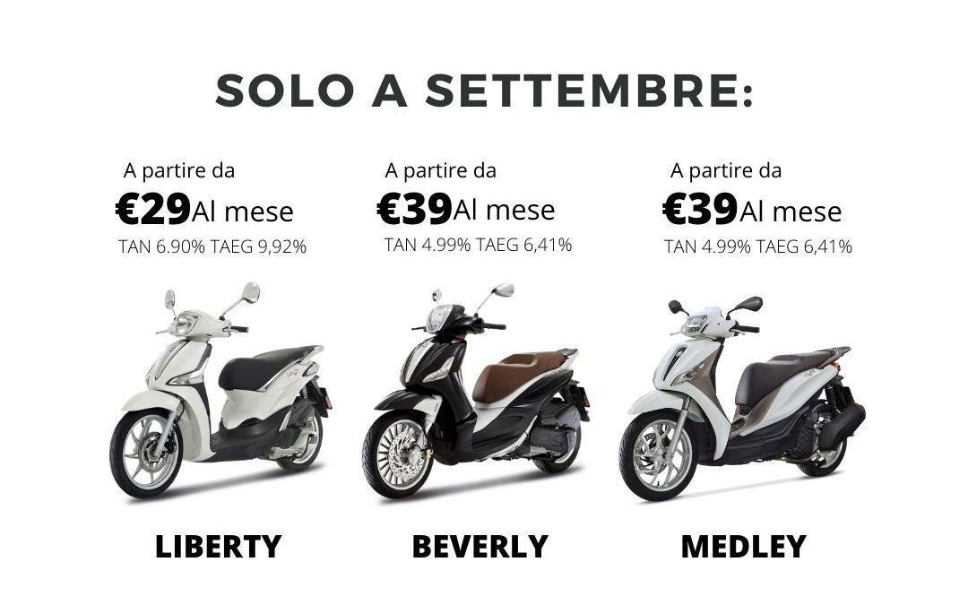 Mini rate Piaggio a Cagliari