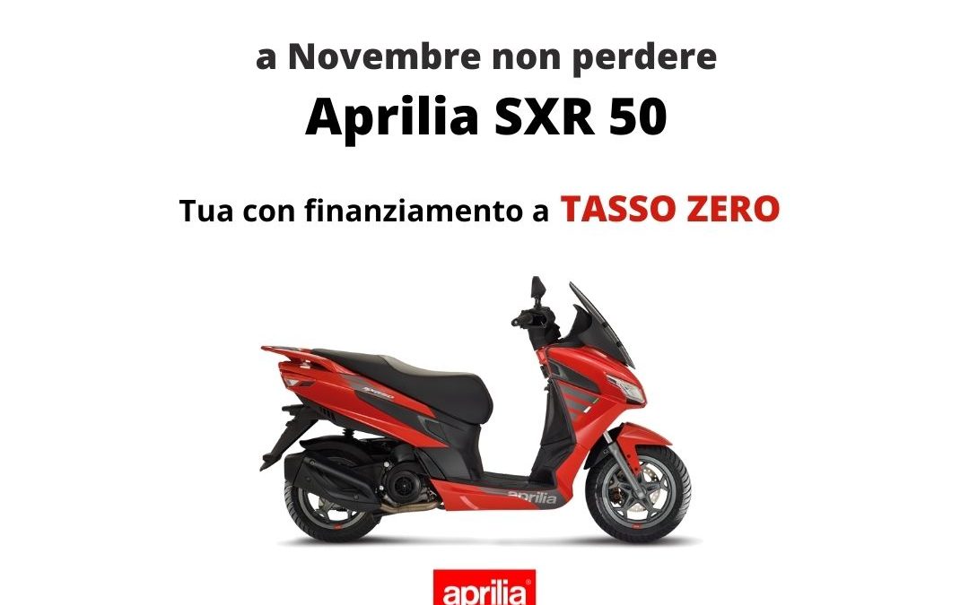 Scopri Aprilia SXR 50