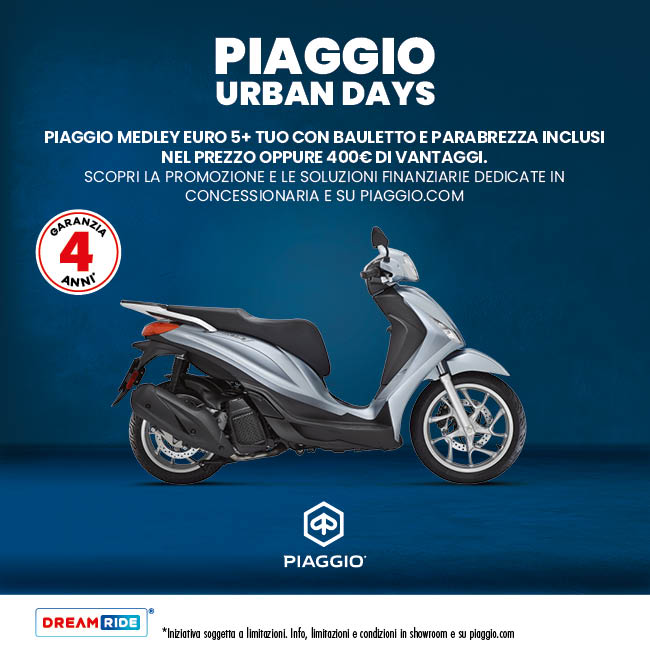 PIAGGIO MEDLEY PROMOZIONI